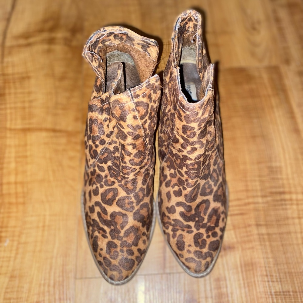 Not Rated Cheetah Booties Women’s 7.5